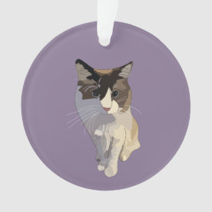 Ragdoll-Katze, Dusty Purple Ornament