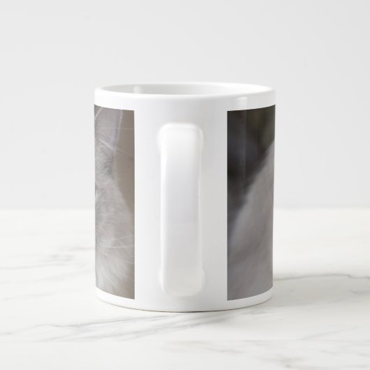 Ragdoll-Katze Jumbo-Tasse (Rückseite)