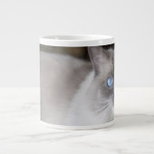 Ragdoll-Katze Jumbo-Tasse (Vorderseite)