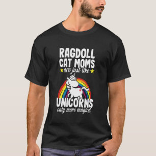 Ragdoll-Katze Magisches Caticorn Einhorn Lustige R T-Shirt