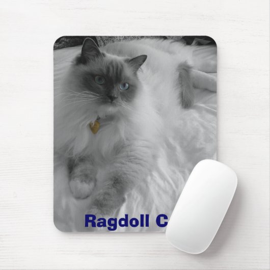 Ragdoll Katze Mousepad (Mit Mouse)