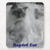 Ragdoll Katze Mousepad (Vorne)
