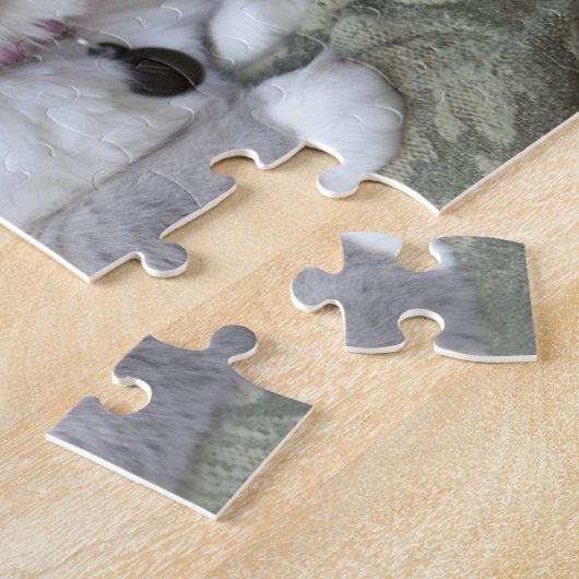 Ragdoll-Katze Puzzle (Seite)