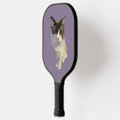 Ragdoll-Katze, Staubblau Pickleball Schläger (Links)