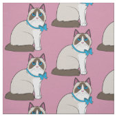 Ragdoll Katze Stoff (Muster)