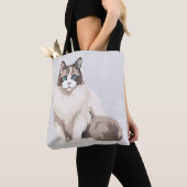 Ragdoll-Katze Tasche (Von Nahem)