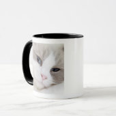 Ragdoll Katze Tasse (Vorderseite Links)