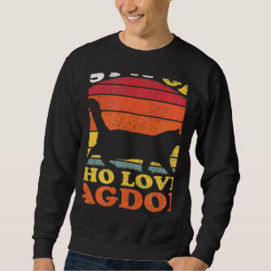 Ragdoll-Katze Vintage Nur Ein Mädchen Das Ragdoll  Sweatshirt