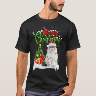 Ragdoll-Katze Weihnachtsdekorationen Weihnachtsm T-Shirt