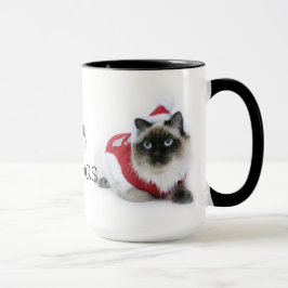 Ragdoll Katze WeihnachtsTasse Tasse