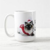Ragdoll Katze WeihnachtsTasse Tasse (Links)