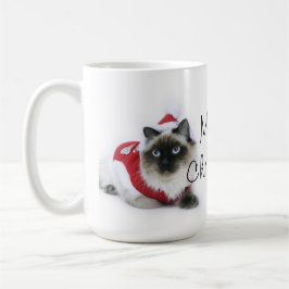 Ragdoll Katze WeihnachtsTasse Tasse