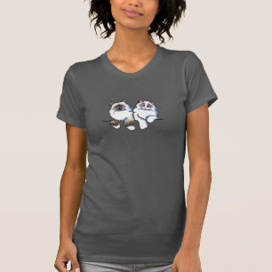 Ragdoll Katzen-Paare von Puppen Weg-Leine Art™ T-Shirt