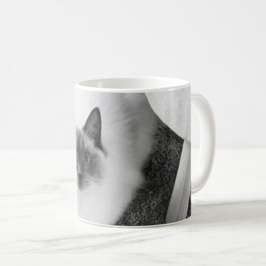 Ragdoll Katzen-Tasse Kaffeetasse (VorderseiteRechts)