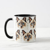 Ragdoll Katzen-Tasse Tasse (Links)