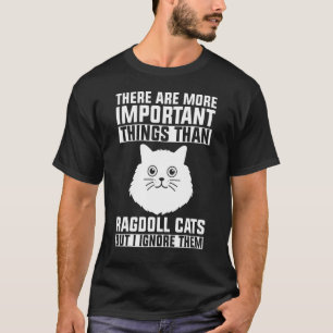 Ragdoll-Katzenbekleidung Katzenbesitzer-Design T-Shirt