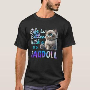 Ragdoll-Katzenbesitzer für Ragdoll-Mama Ragdoll-Pa T-Shirt
