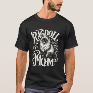 Ragdoll-Katzenmutter Lustige Ragdoll-Katze Haustie T-Shirt