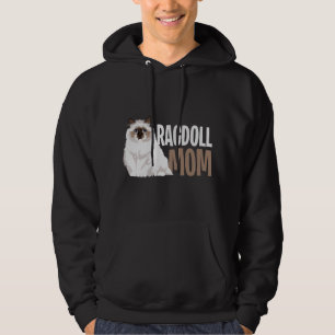 Ragdoll-Katzenmutter Lustiger Katzenbesitzer Liebh Hoodie