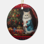 Ragdoll Keramik Ornament (Links)