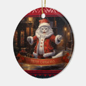 Ragdoll Keramik Ornament (Links)