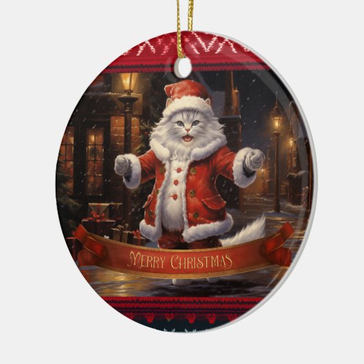 Ragdoll Keramik Ornament (Links)