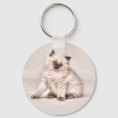 Ragdoll Keyring Schlüsselanhänger (Vorderseite)