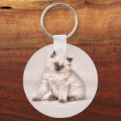 Ragdoll Keyring Schlüsselanhänger (Vorderseite)