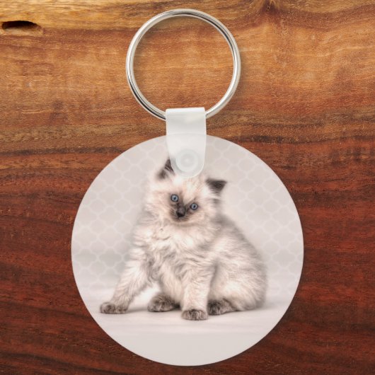 Ragdoll Keyring Schlüsselanhänger (Vorderseite)