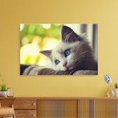 Ragdoll Kitten Leinwanddruck (Insitu (Wohnzimmer))