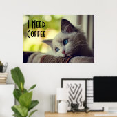 Ragdoll Kitten Poster (Heimbüro)
