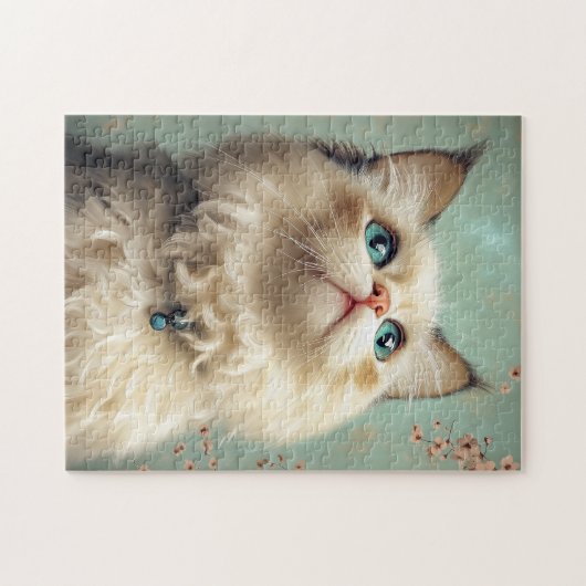 Ragdoll Kitten Puzzle (Horizontal)