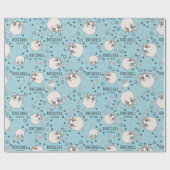 Ragdoll Kitten Wrapping Paper Geschenkpapier (Flach)