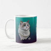 Ragdoll Kitty-Katzen-Tasse Kaffeetasse (Links)
