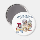 Ragdoll Mommas Helfermagnet Magnet (Vorderseite/Rückseite)