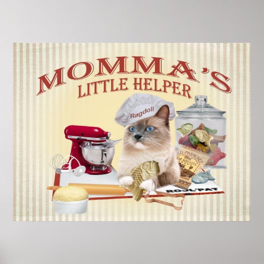 Ragdoll Mommas "Lit Helper Poster" Poster (Vorne)