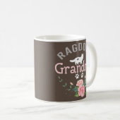 Ragdoll Oma Geschenke für Frauen Niedliches Katzen Kaffeetasse (VorderseiteRechts)