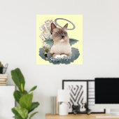 Ragdoll Perfect Angel Kitten Poster (Heimbüro)