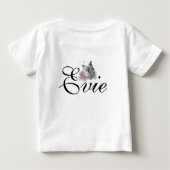 Ragdoll personalisiertes Babyt-shirt Baby T-shirt (Rückseite)
