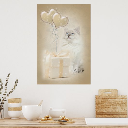 Ragdoll-Poster Poster (Küche)