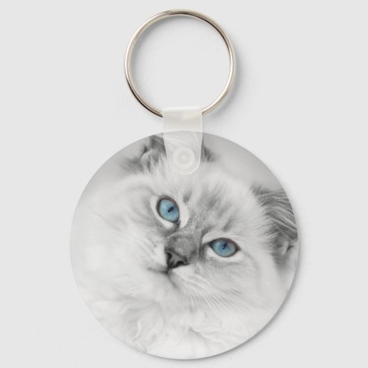 Ragdoll-Schlüsselanhänger Schlüsselanhänger (Vorderseite)