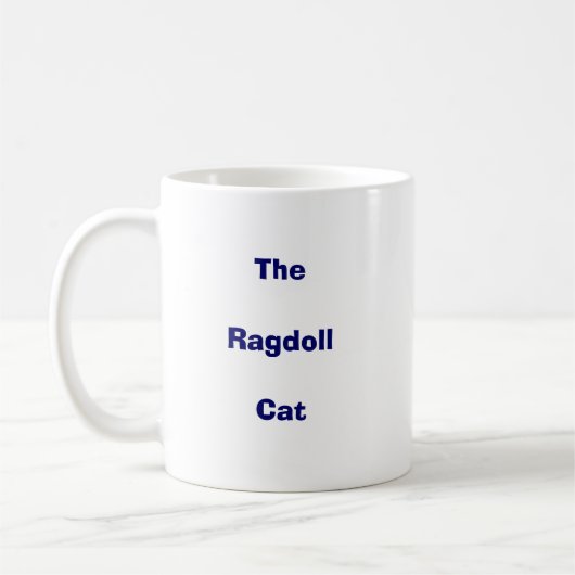 Ragdoll Tasse (Links)