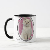 ragdoll Tassenrosa Tasse (Links)