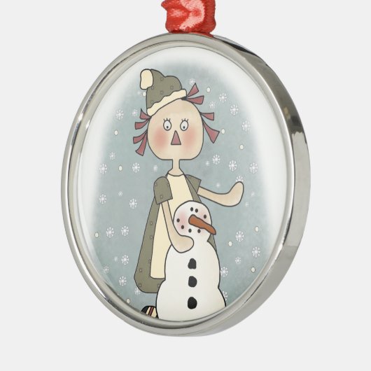 Ragdoll und Snowman Ornament (Links)