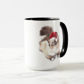Ragdoll Weihnachts-Tasse von Artist GV Hemmings Tasse (VorderseiteRechts)