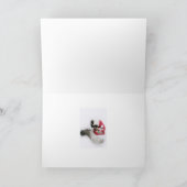 Ragdoll Weihnachtskarte Feiertagskarte (Innenseite)