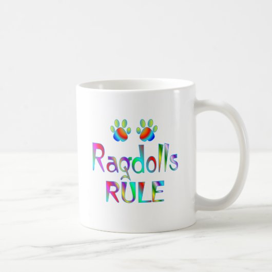 Ragdolls Regel Kaffeetasse (Rechts)