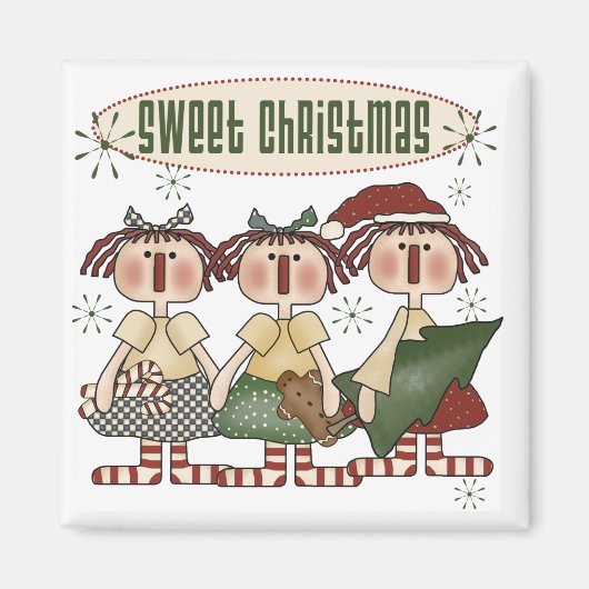 Ragdolls Sweet Christmas Tshirts und Geschenke Magnet (Vorne)