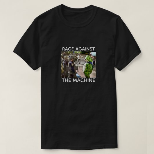 RAGE AGAINST THE ICE MACHINE T-Shirt (Design vorne)