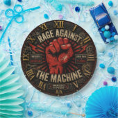 Rage Against the Machine Protest Art Pappteller (Party)